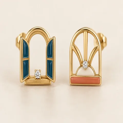 Khidki & Kiran Earrings (Pair)