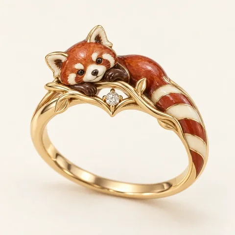Tail Embrace Ring
