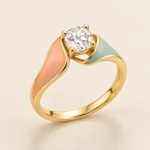 Foldline Ring