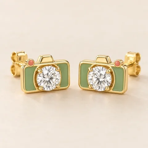 Shutter Earrings (Pair)