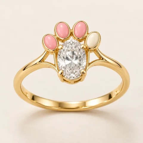 Paw Promise Ring