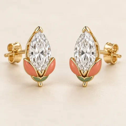 First Bloom Earrings (Pair)