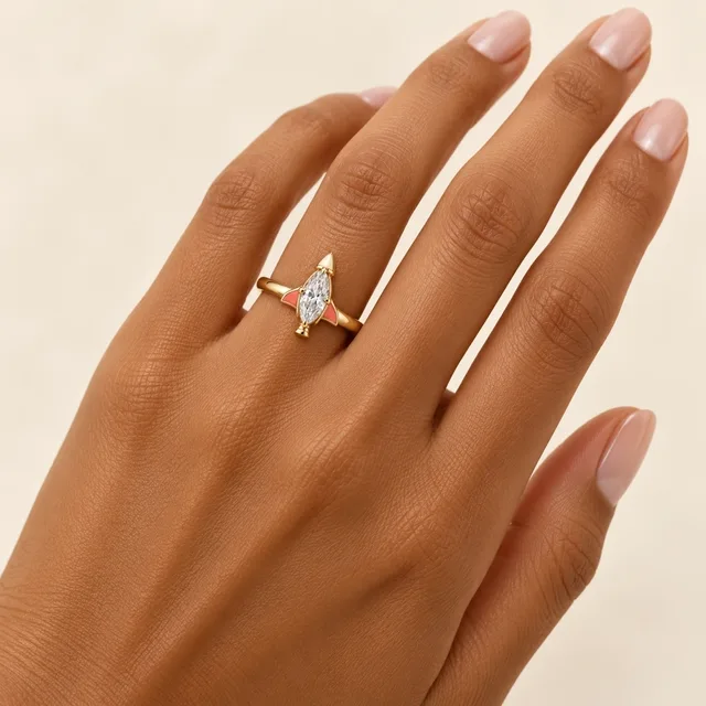 Lift Off Ring, worn
