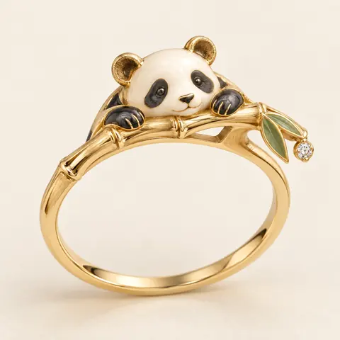 Bamboo Pause Ring